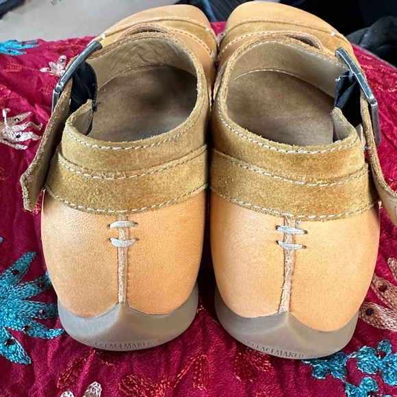 John Fluevog Sarika Yellow Closed-Toe Sandals - Picture 5 of 8